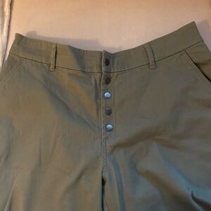 Bar III Olive Ankle Pants